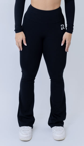 Women's Classic Black Bootcut Leggings