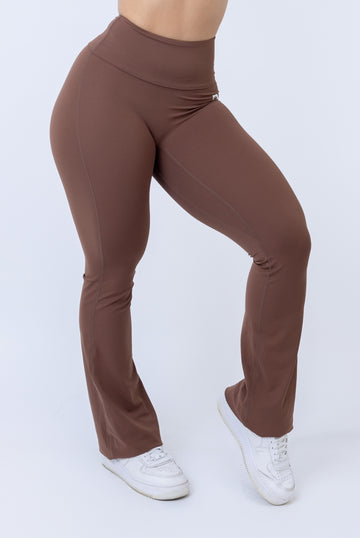 Women's Rich Cocoa Bootcut Leggings
