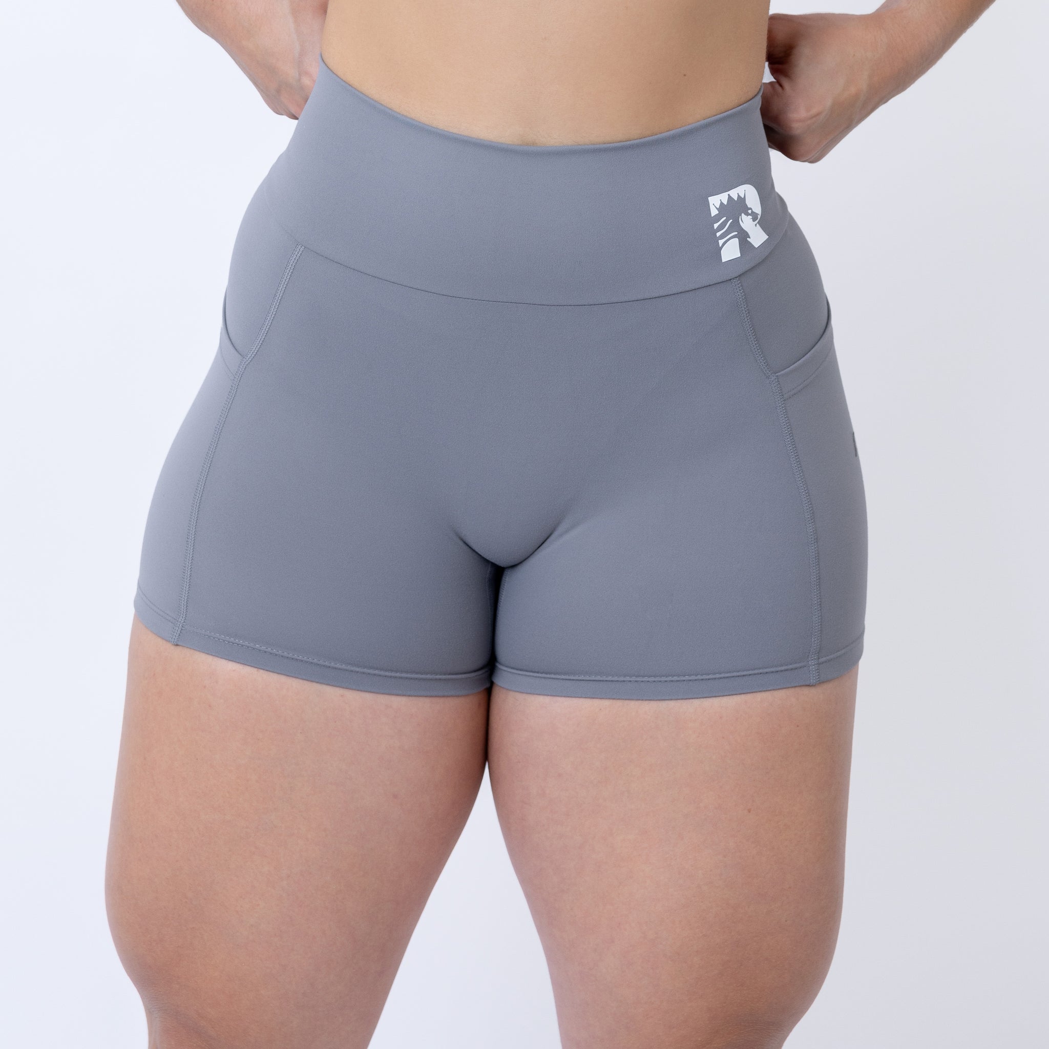 Women's Sculpt High-Waist Short - Gray