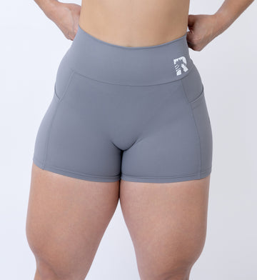 Women's Sculpt High-Waist Short - Gray