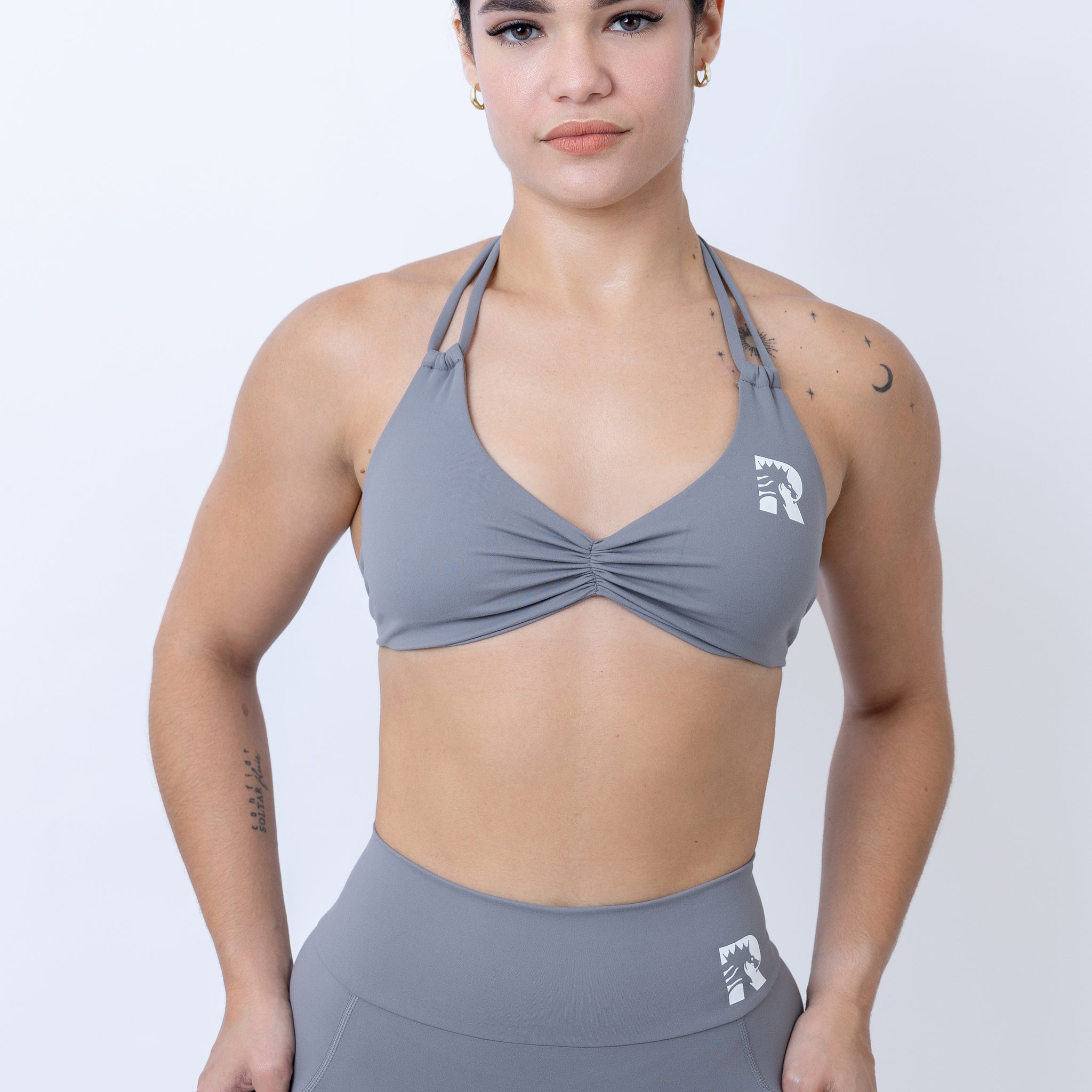 Women's Elevate Halter Top - Gray